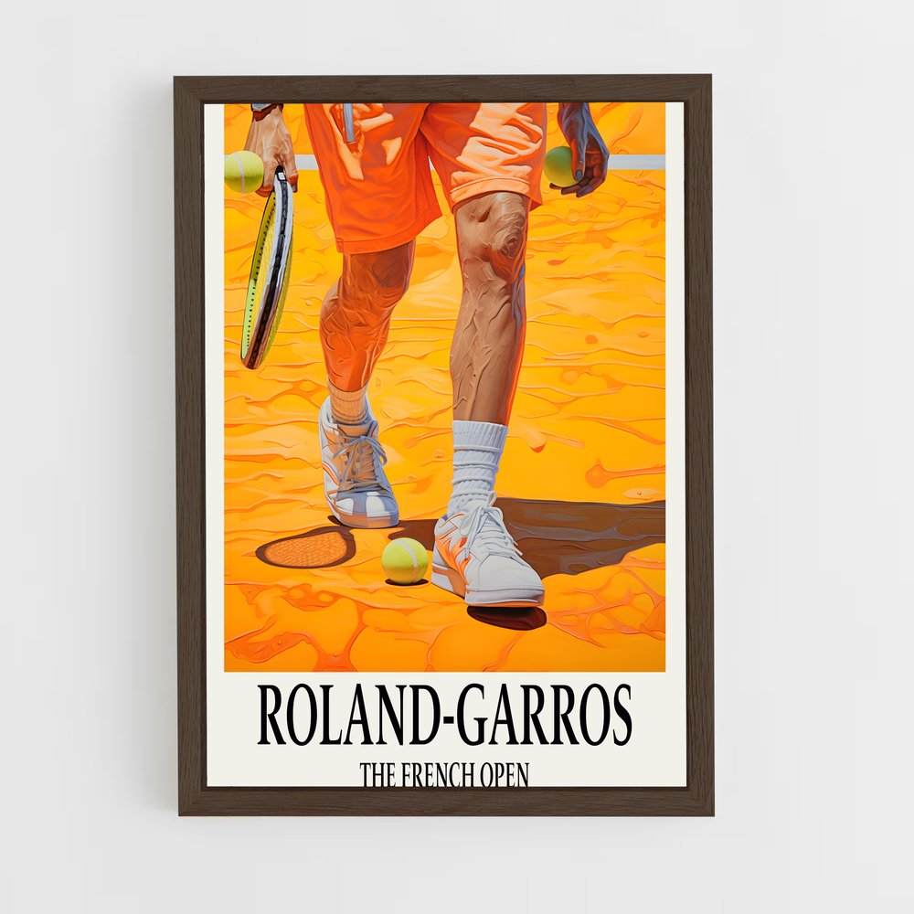 Poster Roland de garros – affiche Tennis (vue 5)
